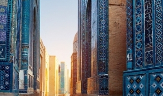 Lo spettacolo di colori delle tombe monumentali di Samarcanda