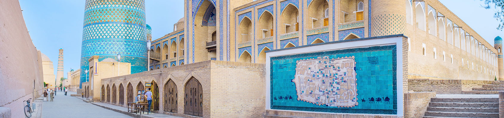 <span>La terra di Tamerlano </span><h2>Uzbekistan</h2><div>Uzbekistan la magia lungo la via della seta</div>