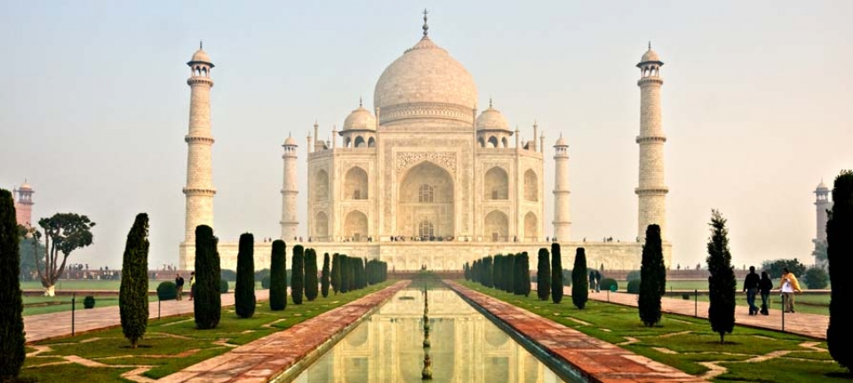 Viaggio in India - il celebre Taj Mahal