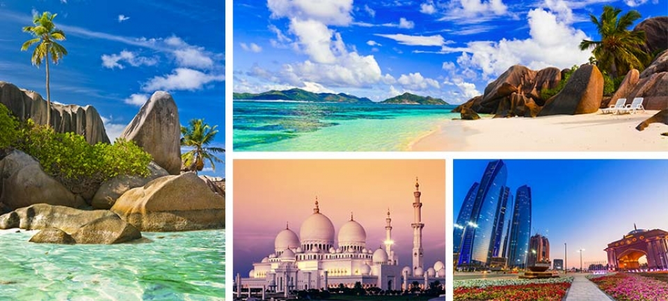 Abu Dhabi e Seychelles viaggio combinato