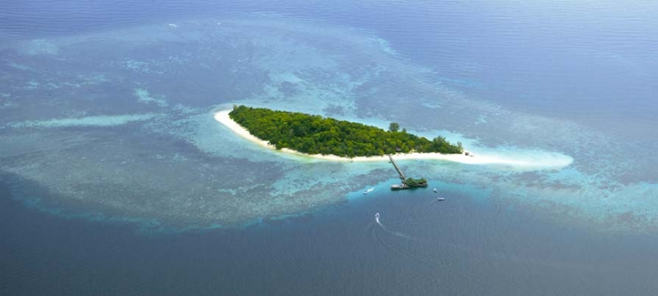 Lankayan isola in Malesia