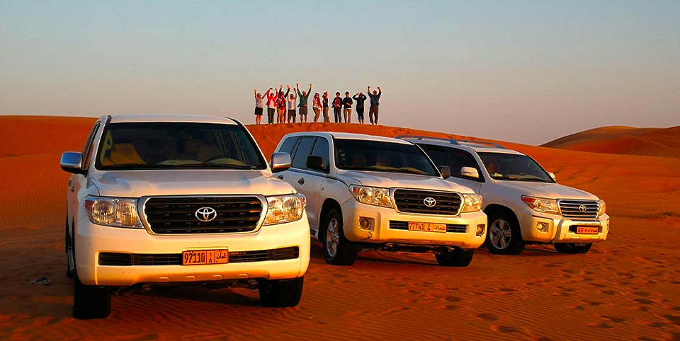 Foto dal tour in fuoristrada durante il tour Capodanno nel deserto fantastico Oman