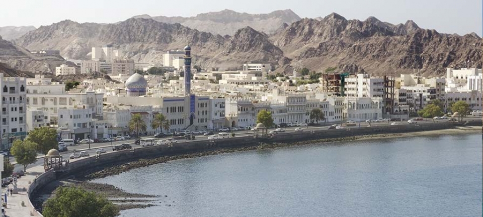 Muscat corniche e Muttrah suq