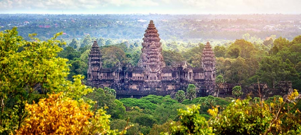 Attrazioni turistiche principali visibilità durante il tour di gruppo in Vietnam e Cambogia