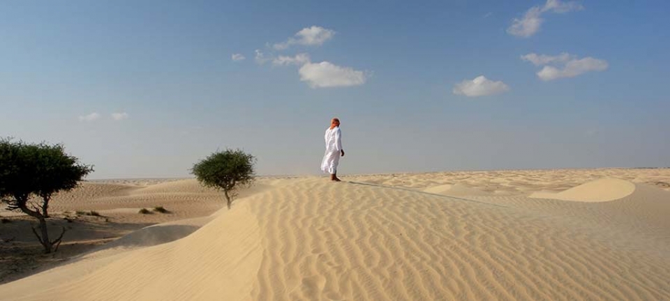 Woodland il deserto bianco immortalato durante il tour di Pasqua in Oman di 10 giorni