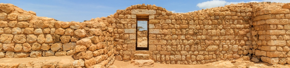 Rovine immortale durante il viaggio di ritorno in Oman