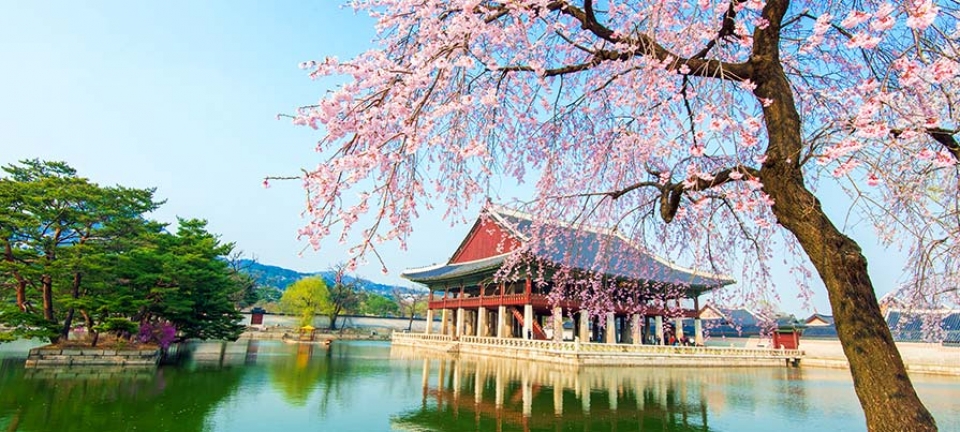 Foto di un tempio in Corea durante il viaggio in Corea del Sud con il pacchetto di viaggio Corea Classica
