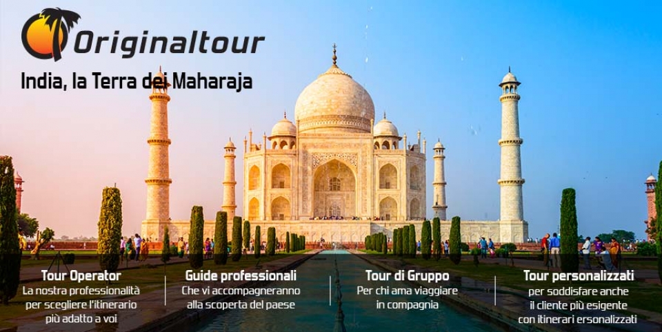 Viaggio in India - il celebre Taj Mahal