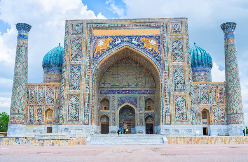 Strutture blu in Uzbekistan visitabili con i viaggi in Uzbekistan di Originaltour
