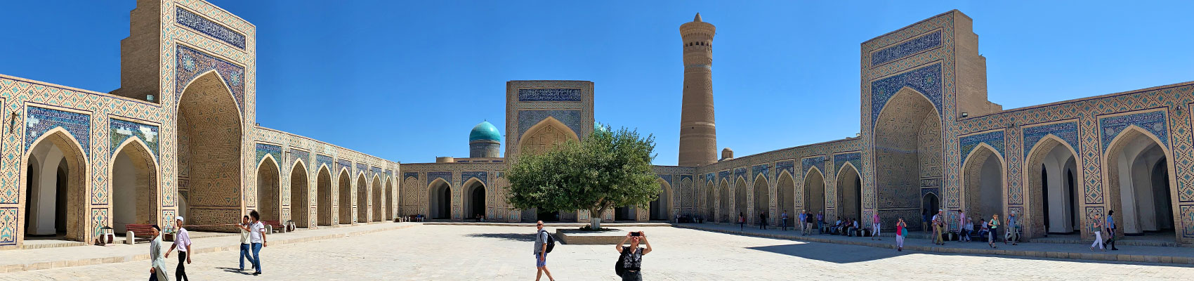 Mausoleo di Samarcanda fotografato durante il tour Sulle orme di Tamerlano