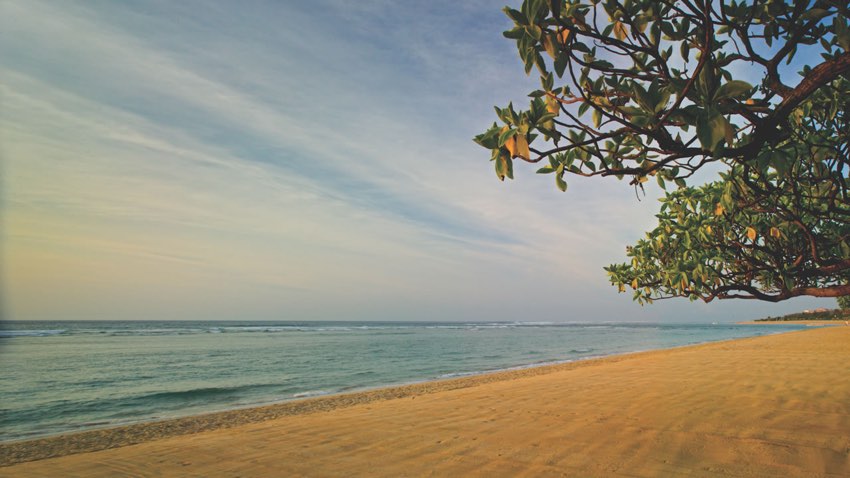 Mare immortalato nel migliore periodo in cui andare a Bali