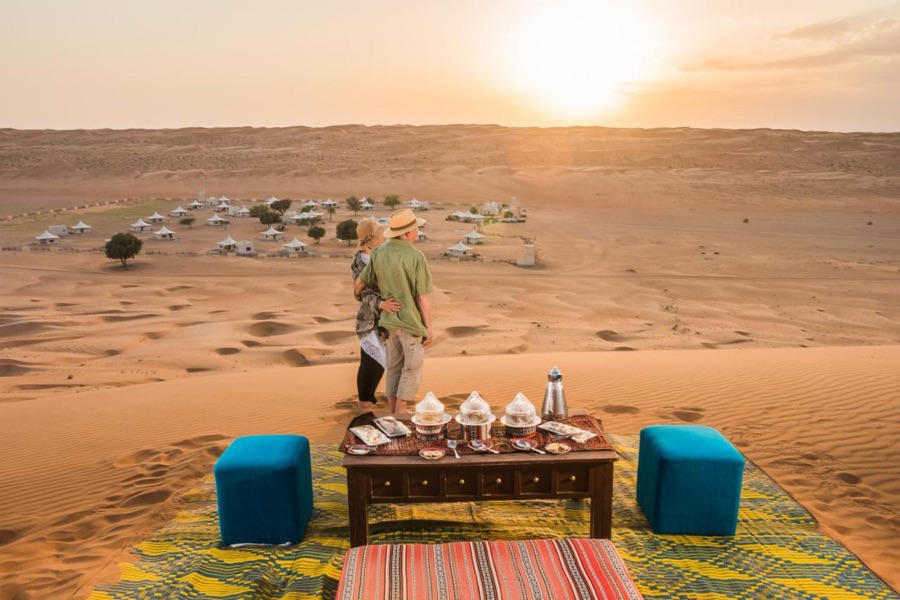 Deserto visitato durante il Capodanno nel Deserto Fantastico Oman