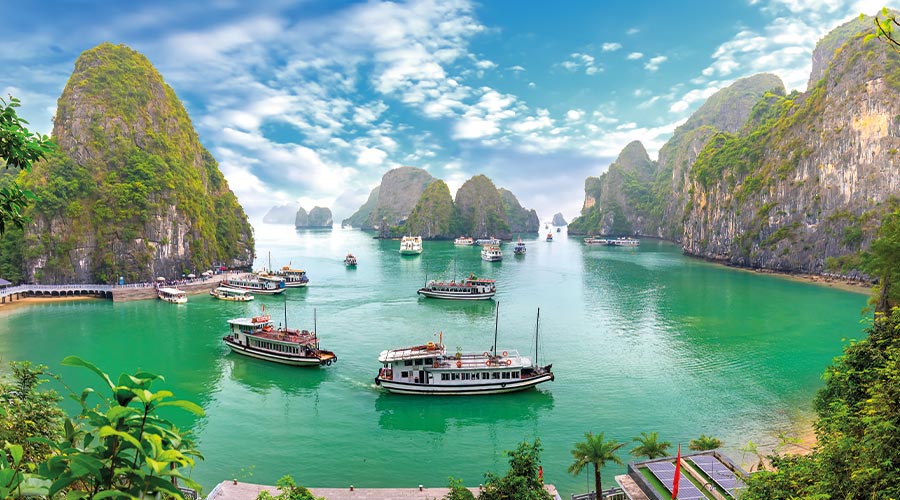 Mare del Vietnam immortalato durante uno dei viaggi di Originaltour