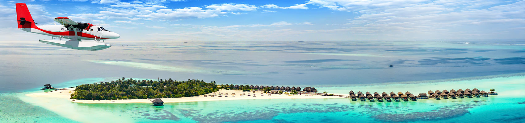 Atollo delle Maldive durante il tour combinato Dubai e Maldive di Originaltour