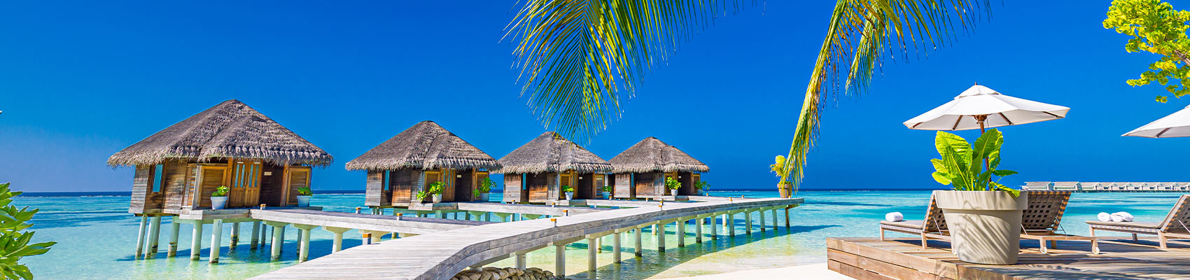 Spiaggia bianca delle Maldive durante il soggiorno mare Maldive di Originaltour