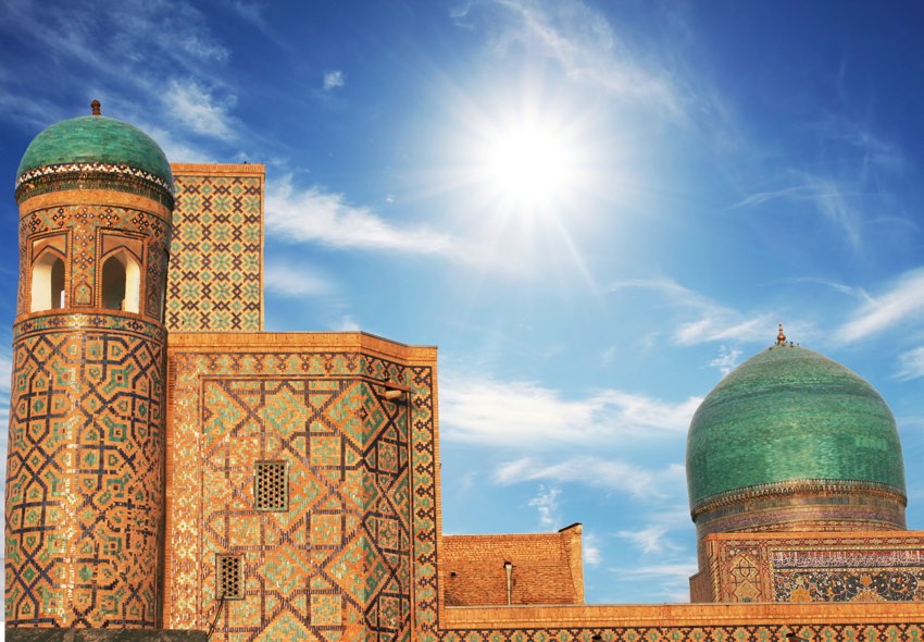 Foto dal viaggio in Uzbekistan ad ottobre, nel cuore dell'autunno