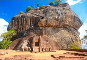 Foto di Sigiriya scattata durante il tour in Sri Lanka