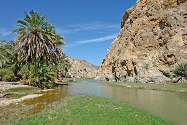 Wadi visitata durante il minitour dell'Oman tra deserto e Uadi